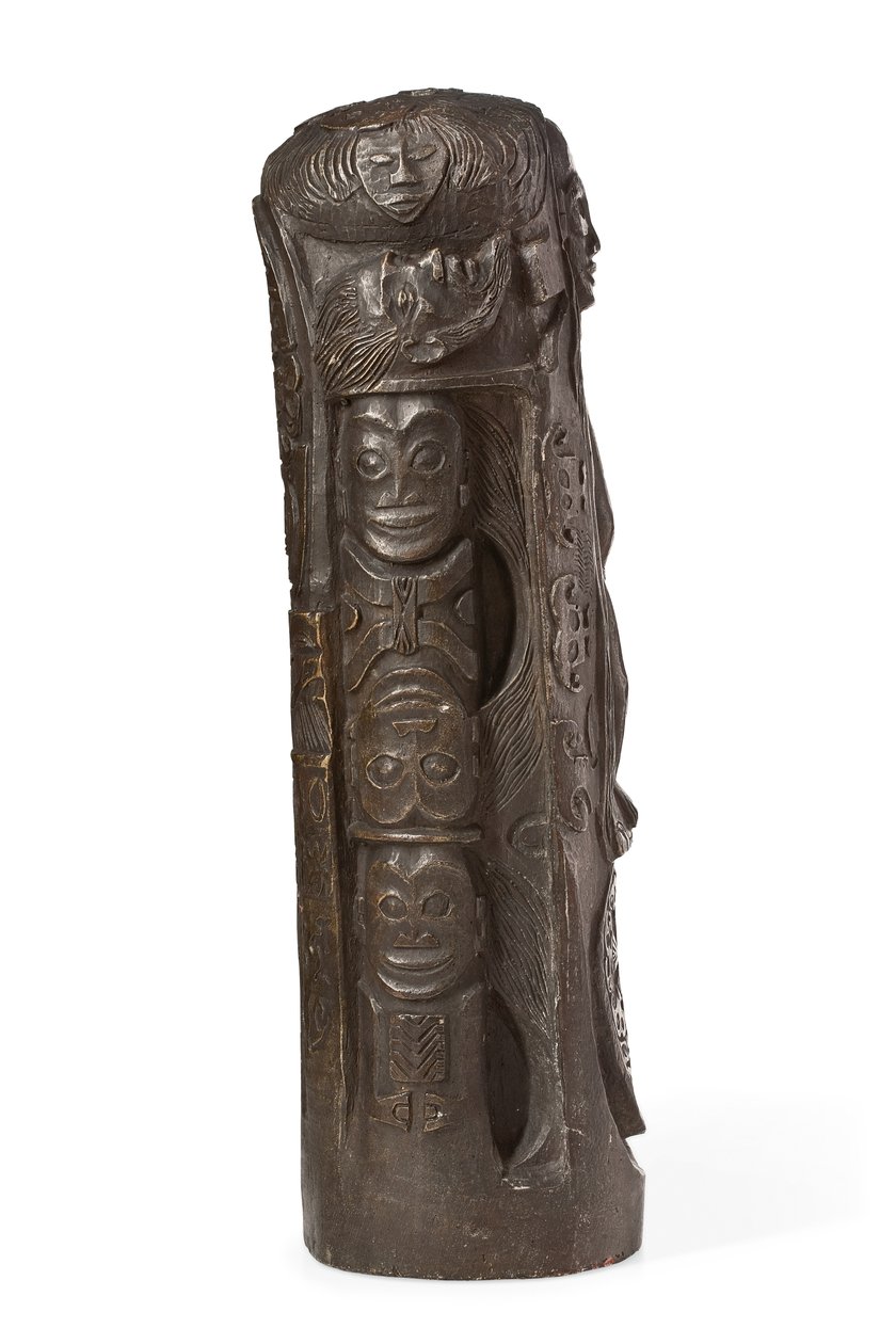 Tahitański Totem do Chrystusa na krzyżu, po 1894 r. autorstwa Paul Gauguin