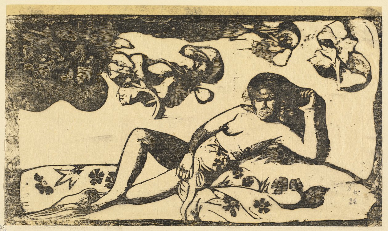 Pani Królewskiej Krwi autorstwa Paul Gauguin