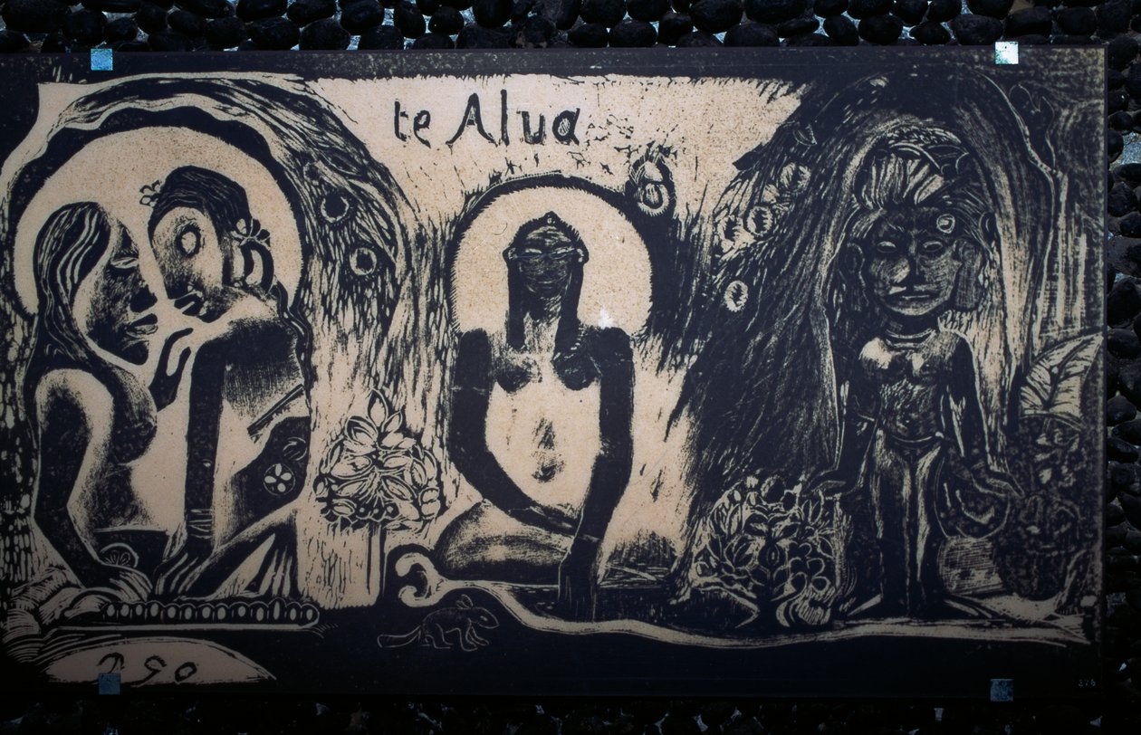 Bogowie autorstwa Paul Gauguin