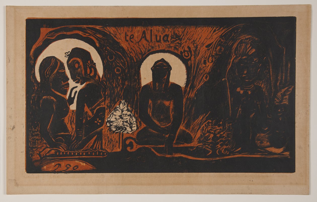 Te Atua (Bogowie) autorstwa Paul Gauguin