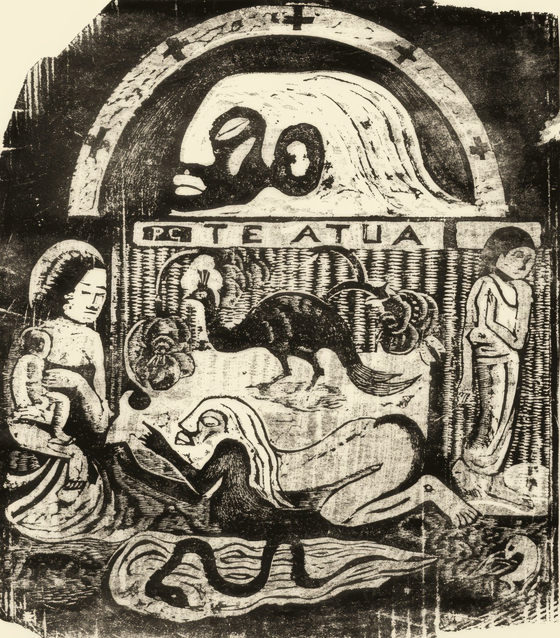 Pan Bóg autorstwa Paul Gauguin