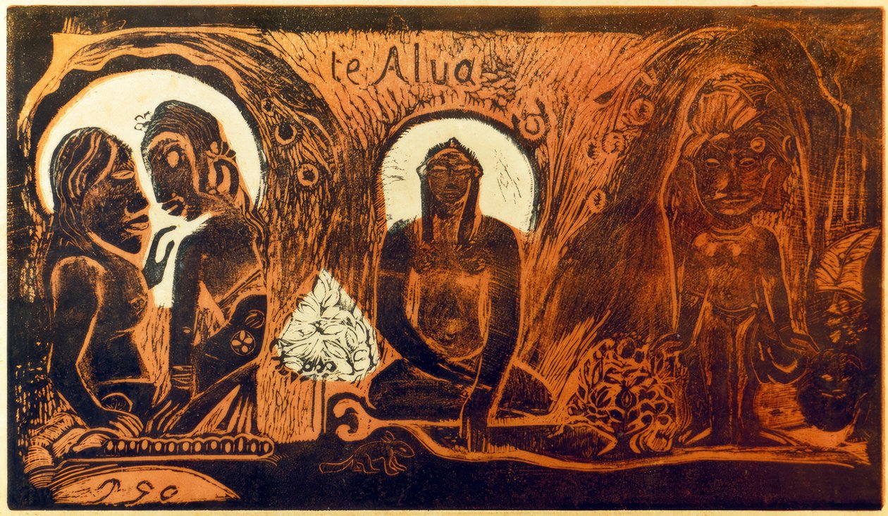 Pan Bóg autorstwa Paul Gauguin