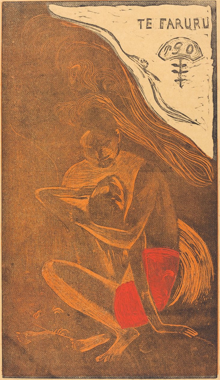 Te Faruru (tu kochają się) autorstwa Paul Gauguin