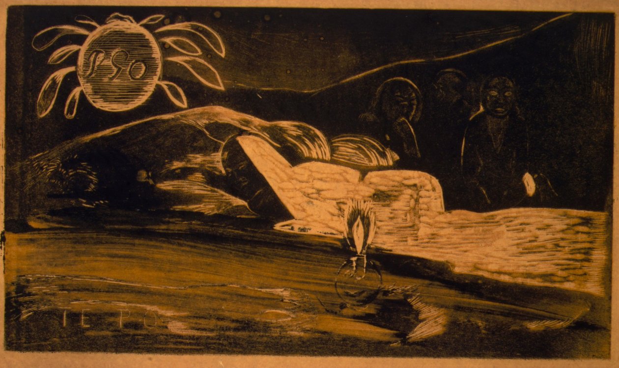 Te Po autorstwa Paul Gauguin
