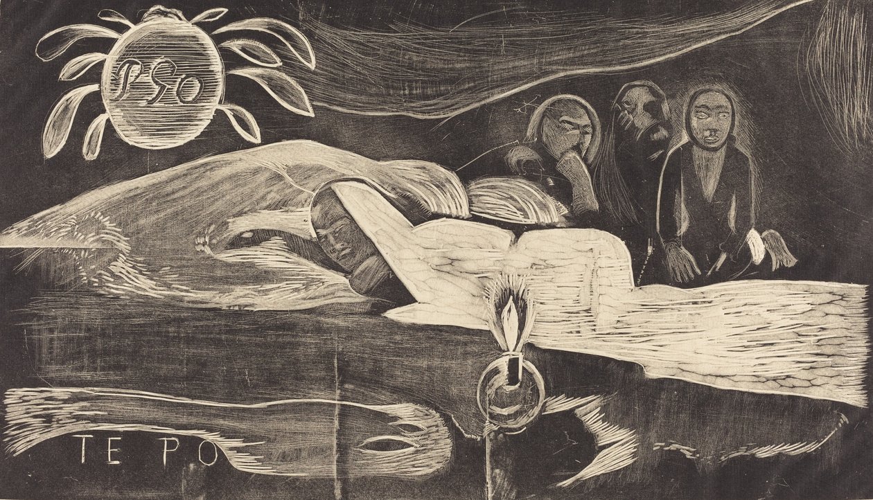 Te Po Długa noc, 18941895. autorstwa Paul Gauguin
