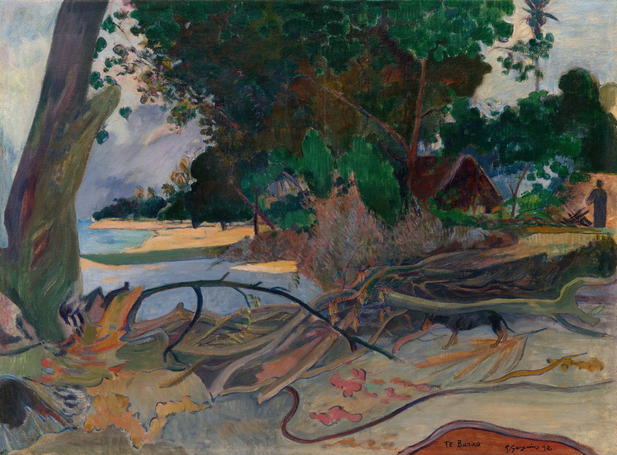 Te burao Drzewo hibiskusa, 1892. autorstwa Paul Gauguin