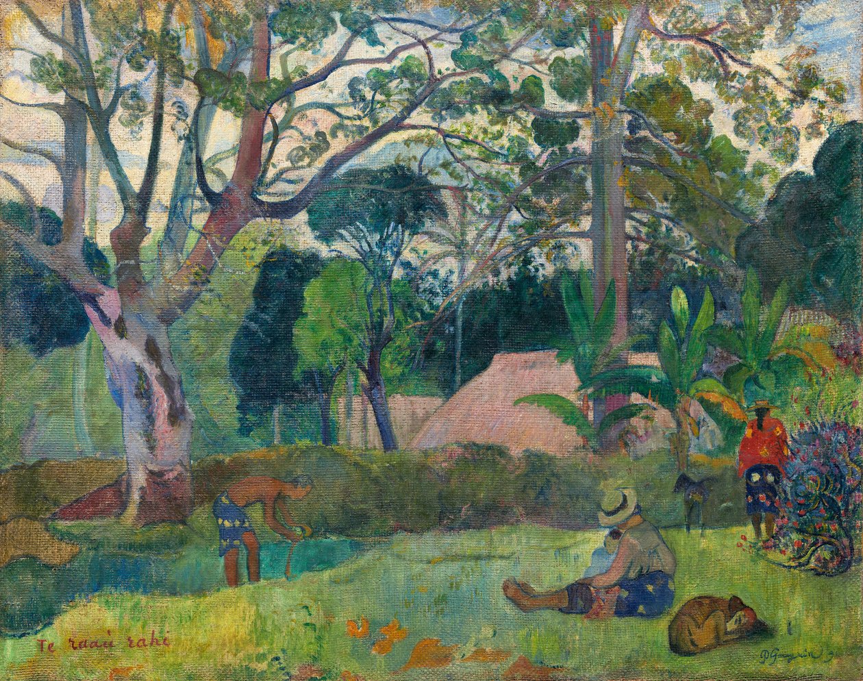 Wielkie Drzewo autorstwa Paul Gauguin