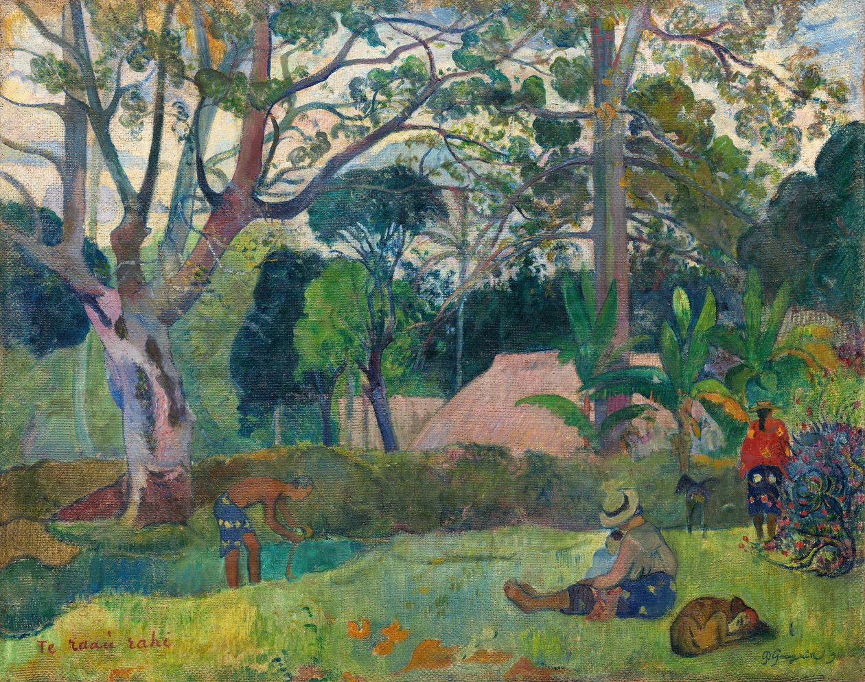 Wielkie Drzewo, 1891. autorstwa Paul Gauguin