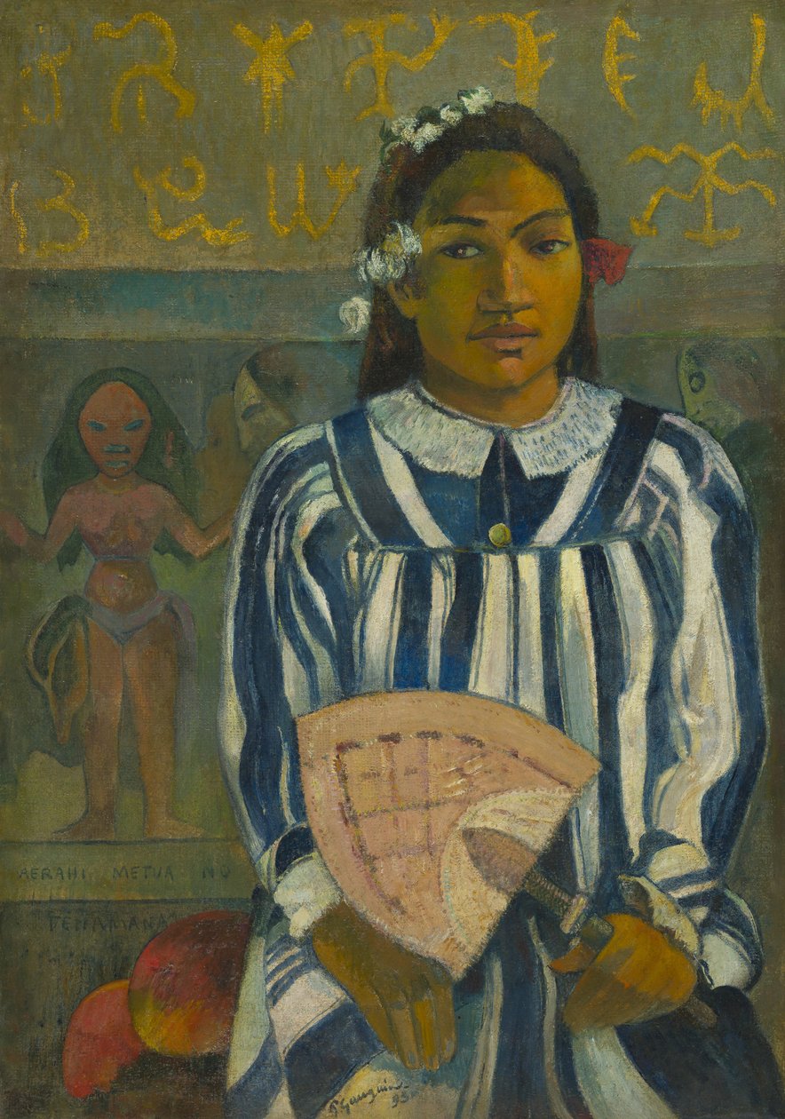 Przodkowie Tehamany lub Tehamany mają wielu rodziców autorstwa Paul Gauguin