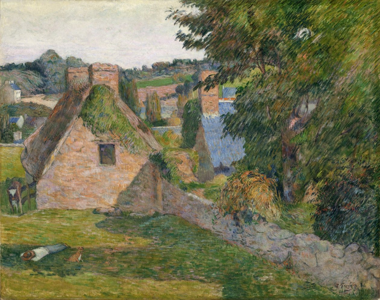Pole Derout-Lollichon autorstwa Paul Gauguin