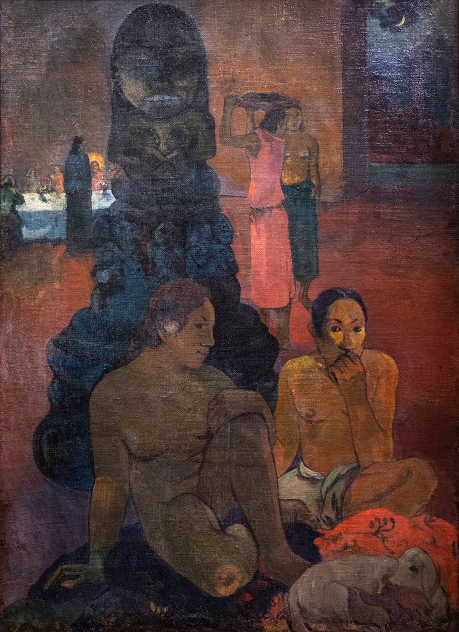 Wielki Budda autorstwa Paul Gauguin