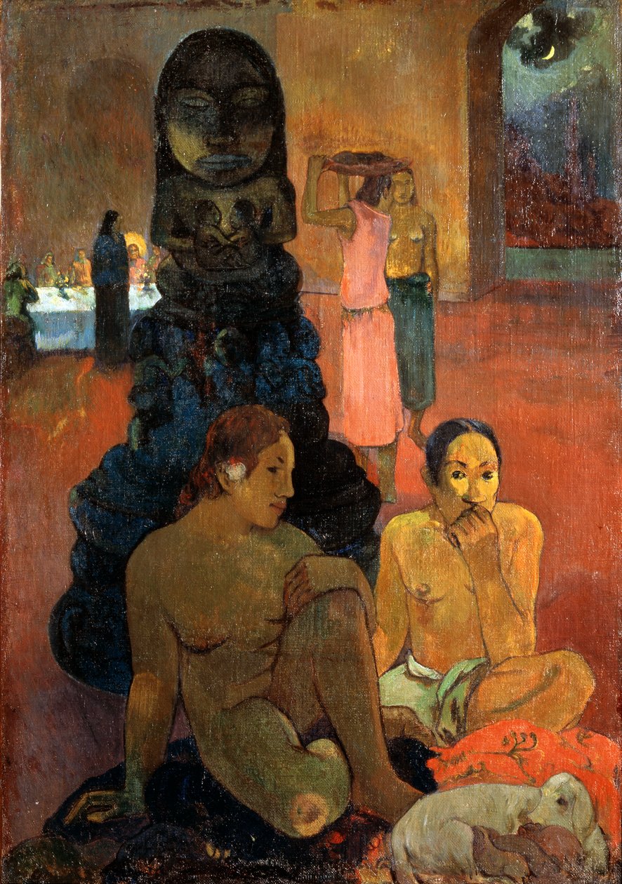 Wielki Budda, 1899. autorstwa Paul Gauguin