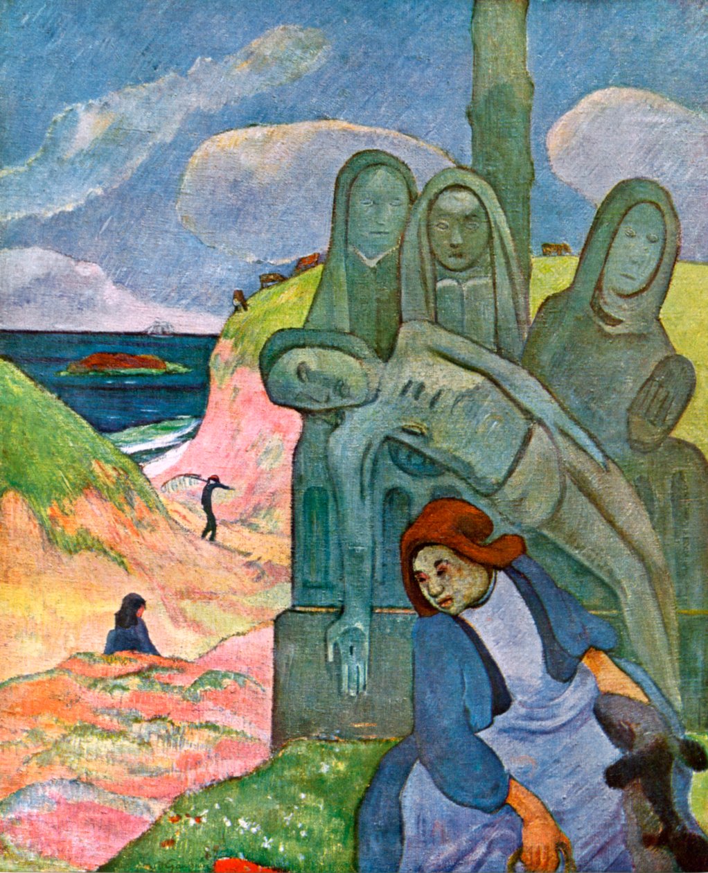 Zielony Chrystus, 1889 1939. autorstwa Paul Gauguin