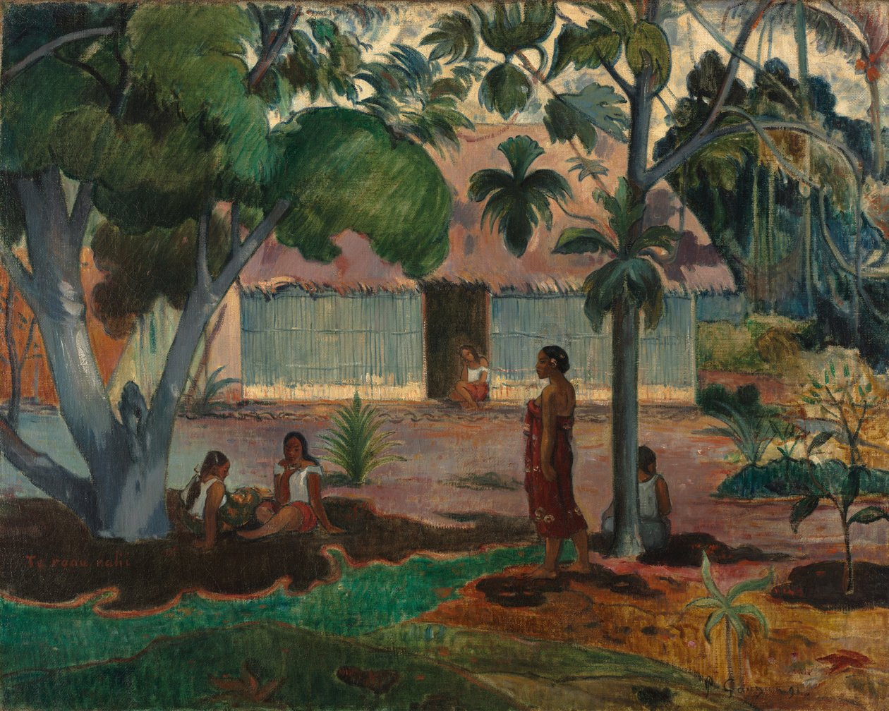 Wielkie Drzewo, 1891 autorstwa Paul Gauguin