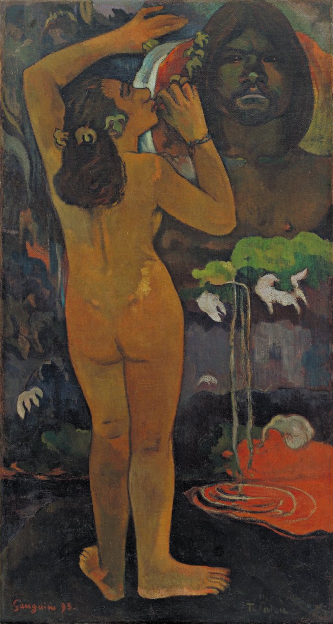 Księżyc i Ziemia autorstwa Paul Gauguin