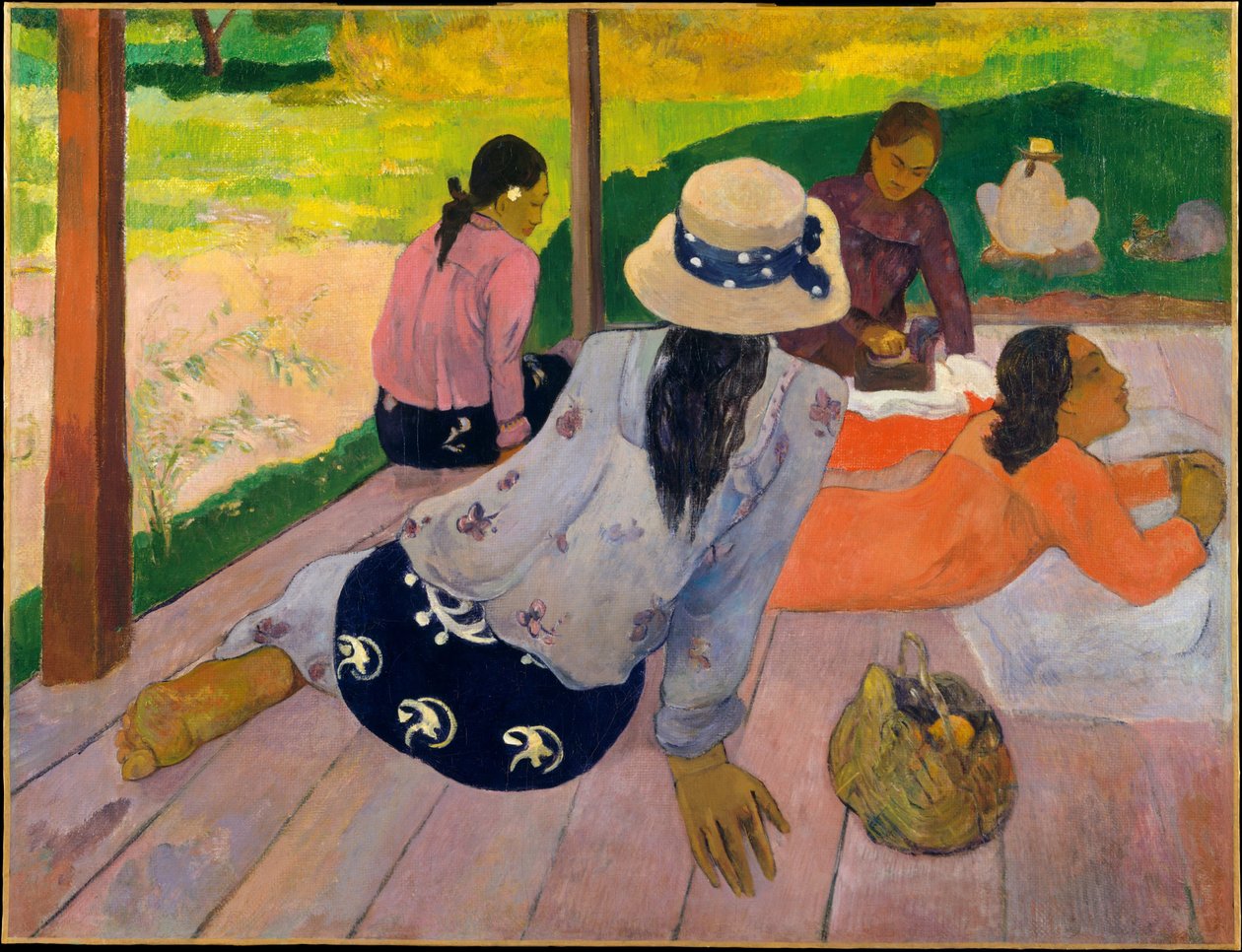 Sjesta autorstwa Paul Gauguin