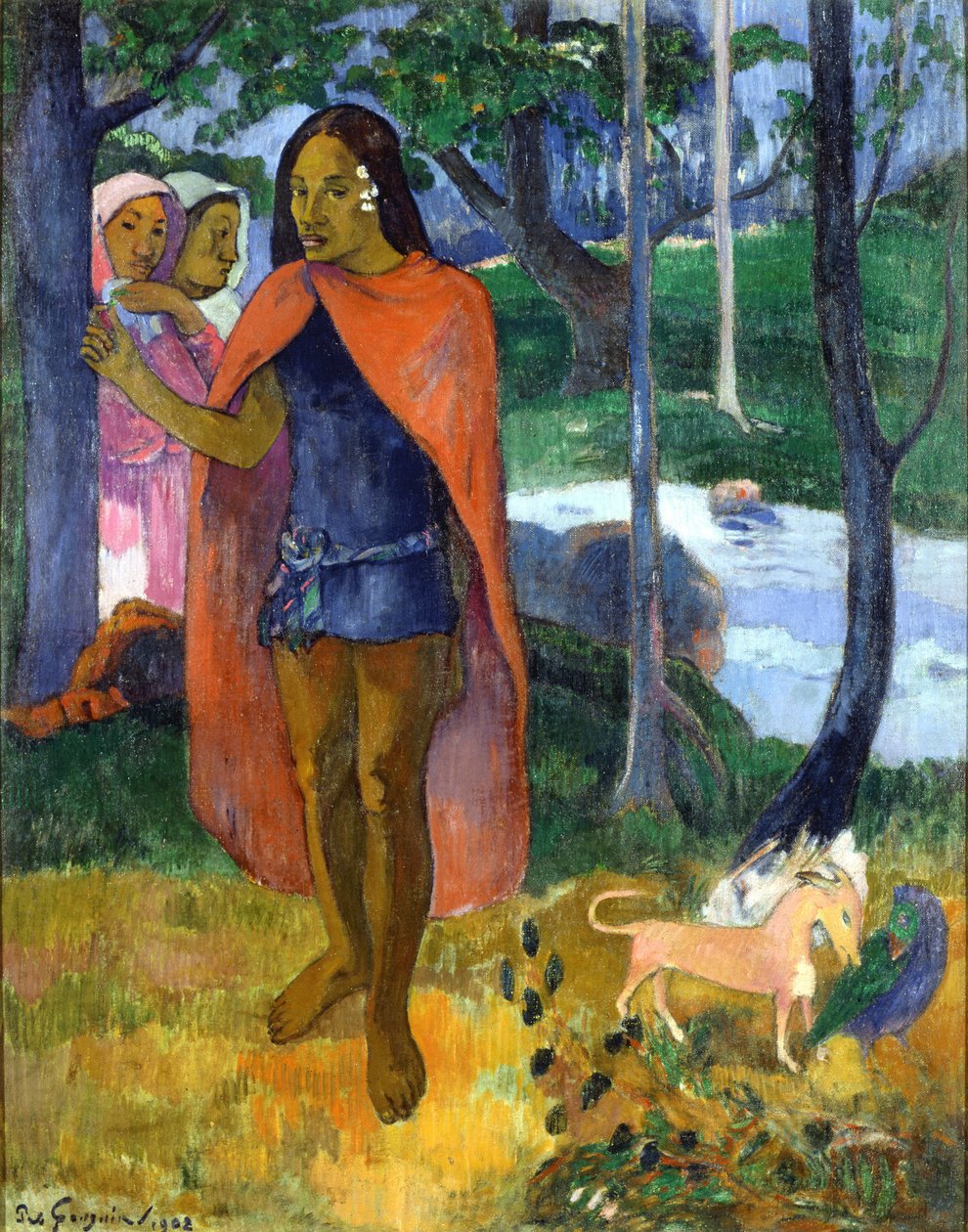 Czarownik z Hiva Oa autorstwa Paul Gauguin