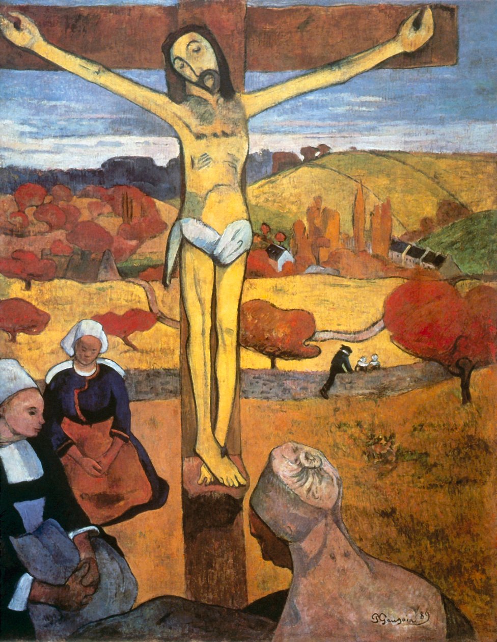 Żółty Chrystus autorstwa Paul Gauguin