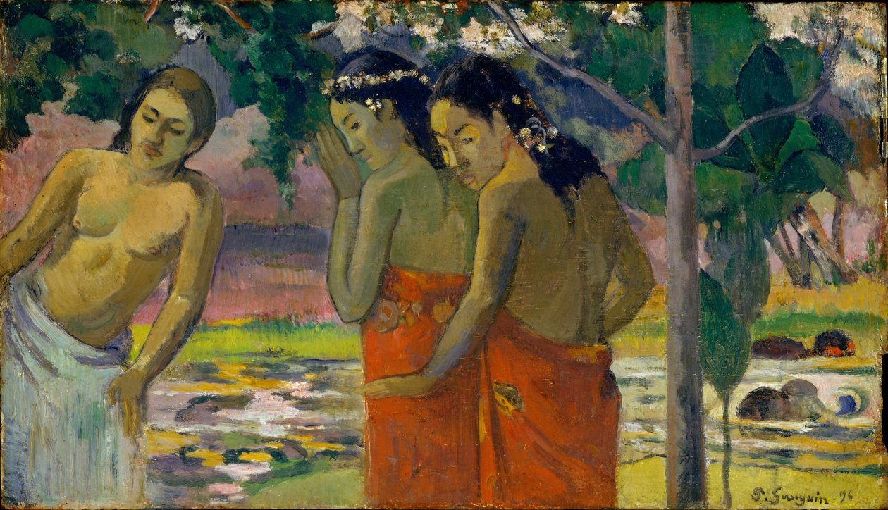 Trzy Tahiti, 1896 autorstwa Paul Gauguin