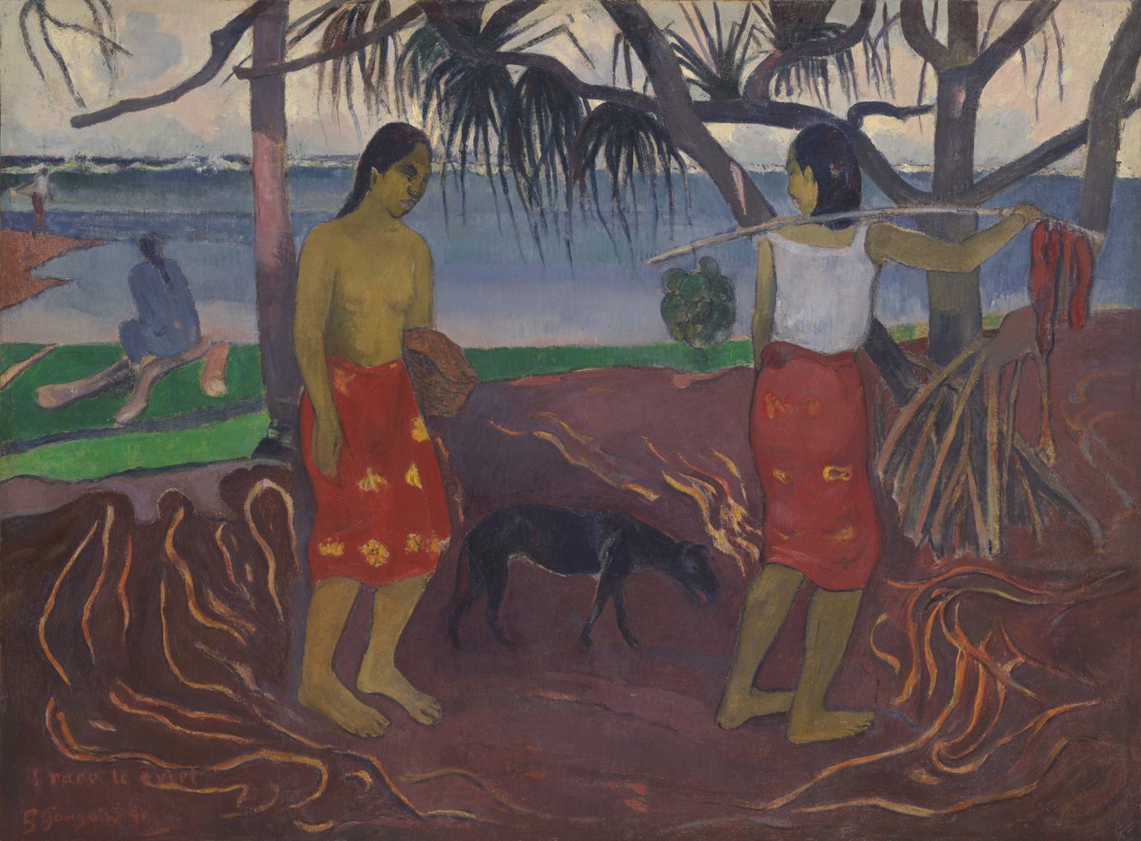 Pod Pandan autorstwa Paul Gauguin