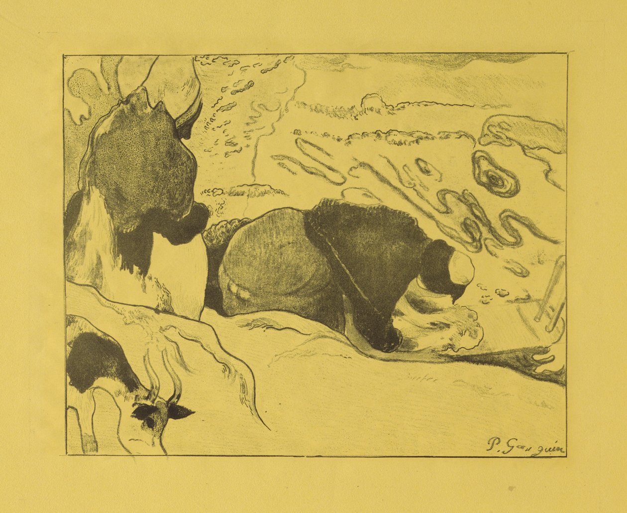 Praczki autorstwa Paul Gauguin