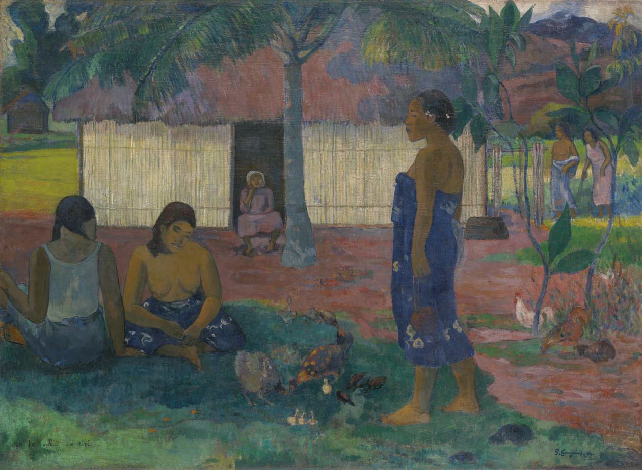 Czemu jesteś zły? autorstwa Paul Gauguin