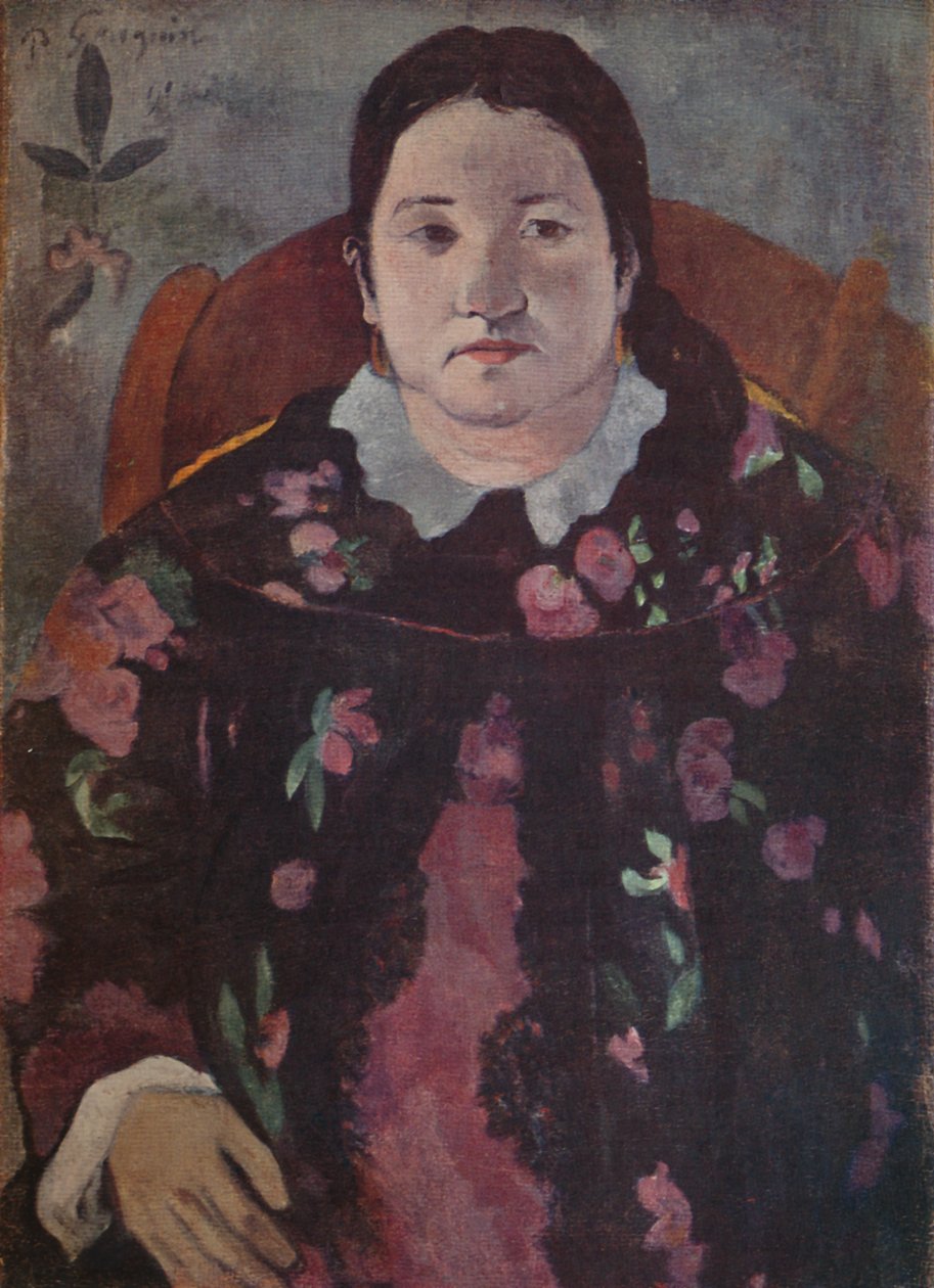 Głowa kobiety, 1923 autorstwa Paul Gauguin