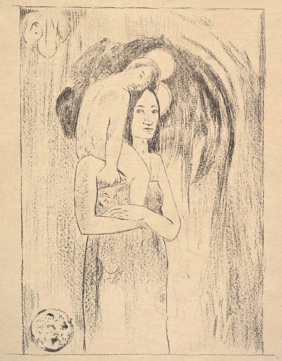 la Orana Maria, 1894-95. autorstwa Paul Gauguin