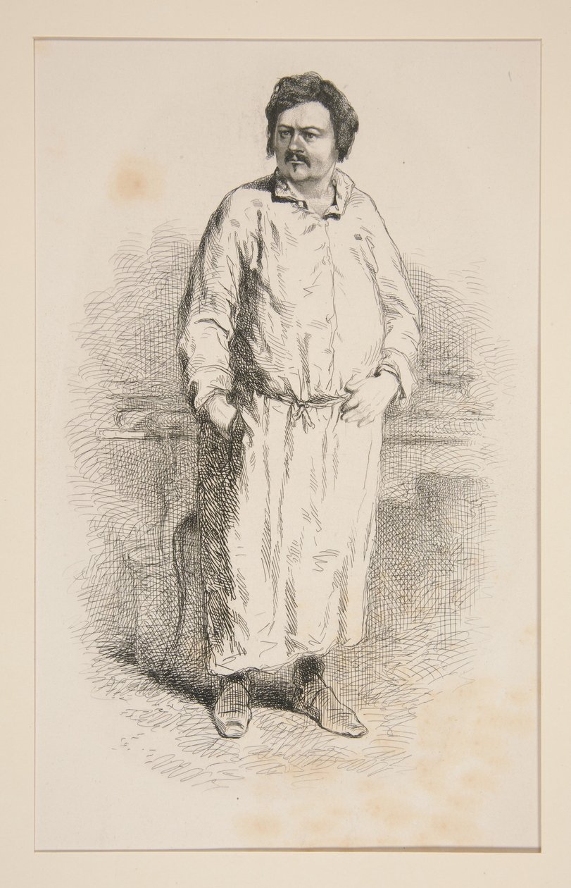 (BALZAC.) autorstwa Paul Gavarni