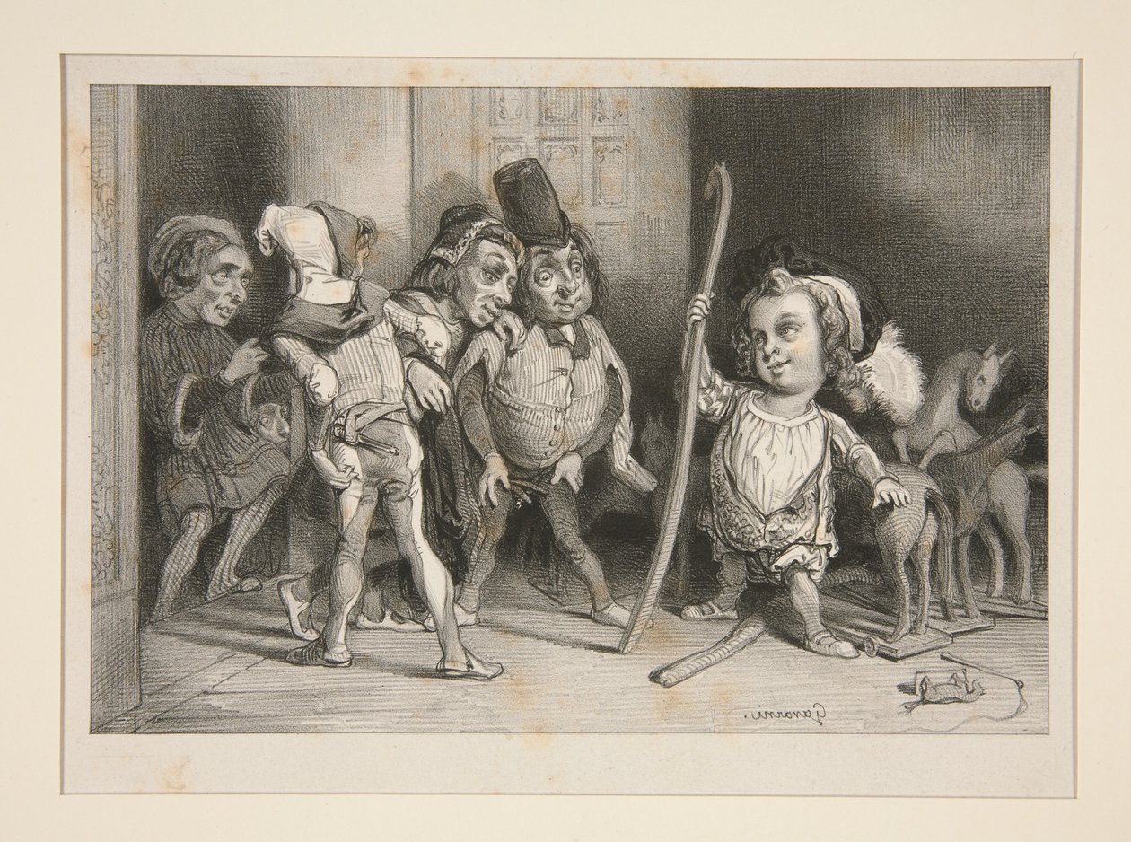 (GARGANTUA.) autorstwa Paul Gavarni
