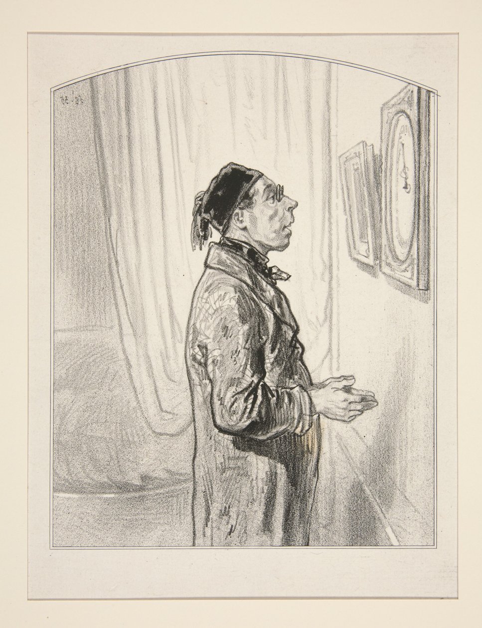 (LE BAROMETRE.) autorstwa Paul Gavarni