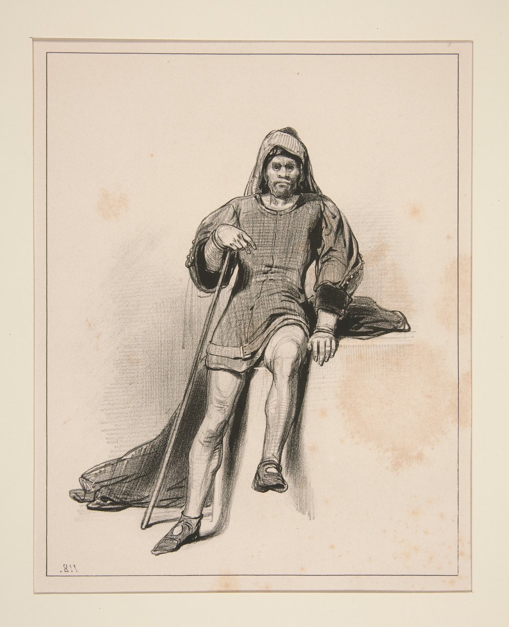 1300. Dręczyciel. autorstwa Paul Gavarni