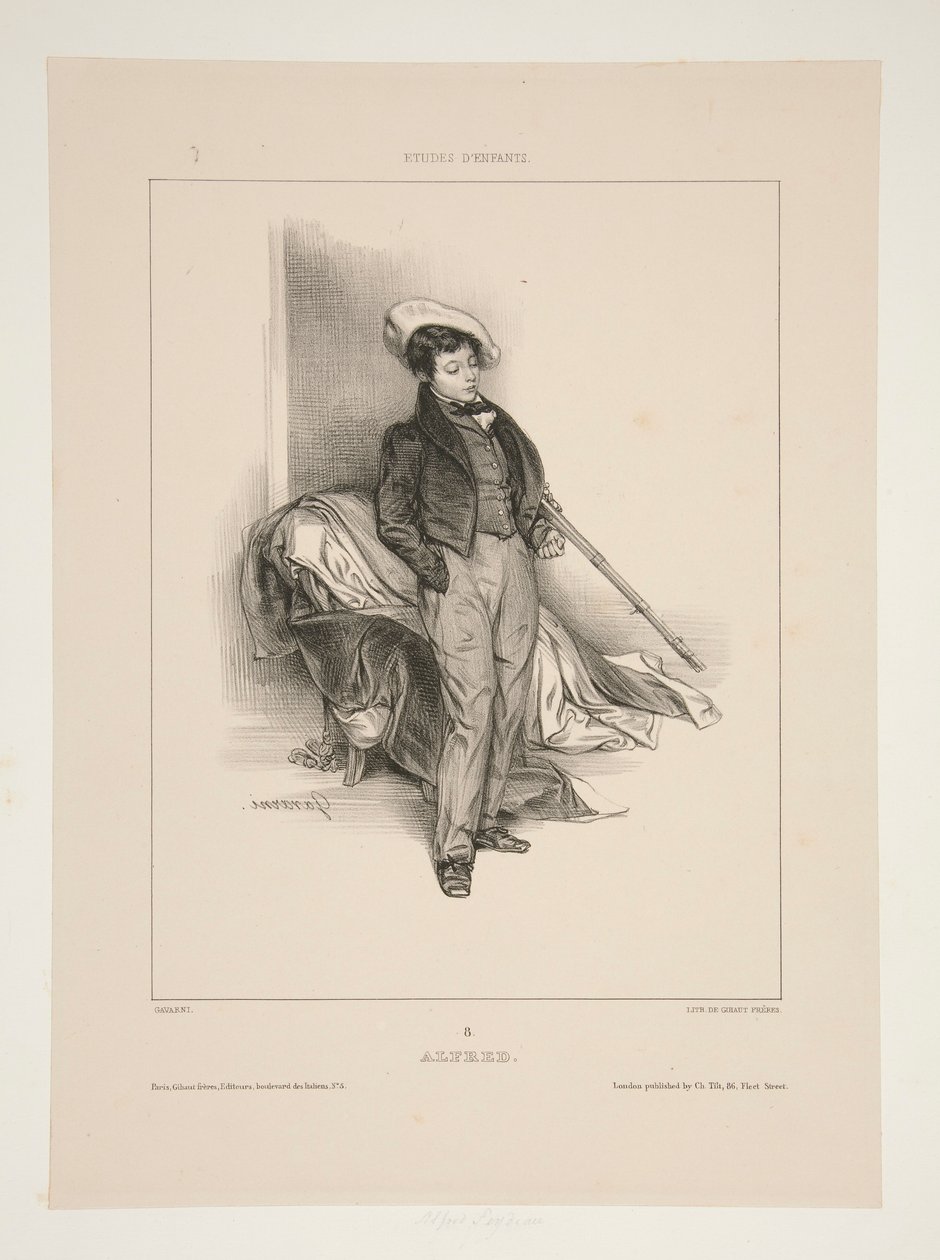 Alfred (Feydeau) autorstwa Paul Gavarni