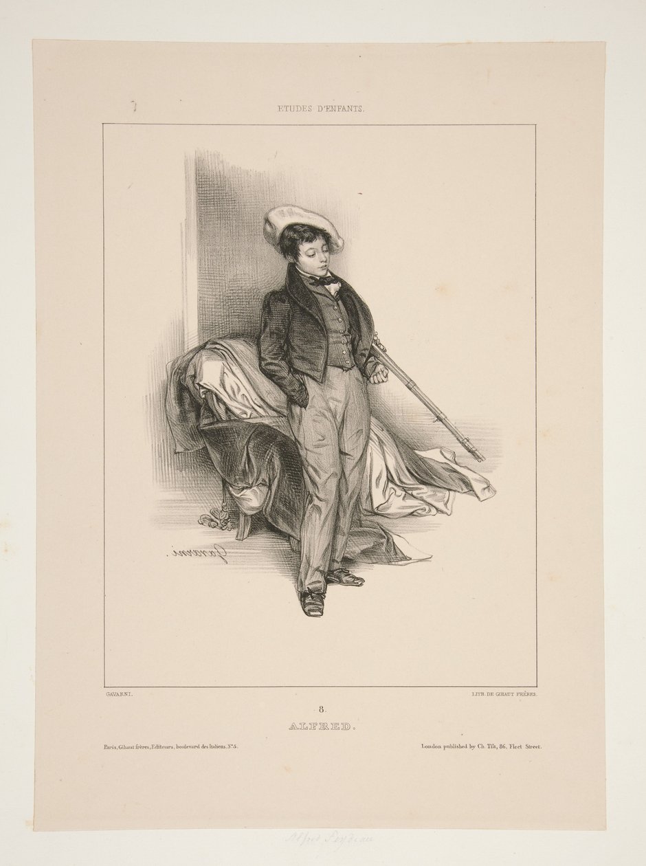 Alfred (Feydeau) autorstwa Paul Gavarni