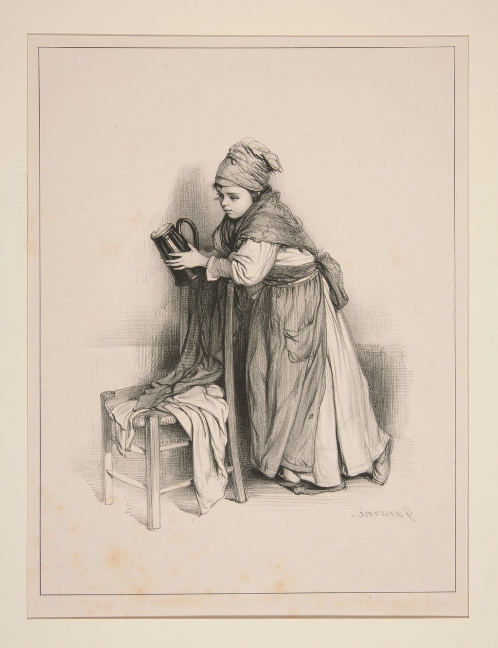 Claudine autorstwa Paul Gavarni