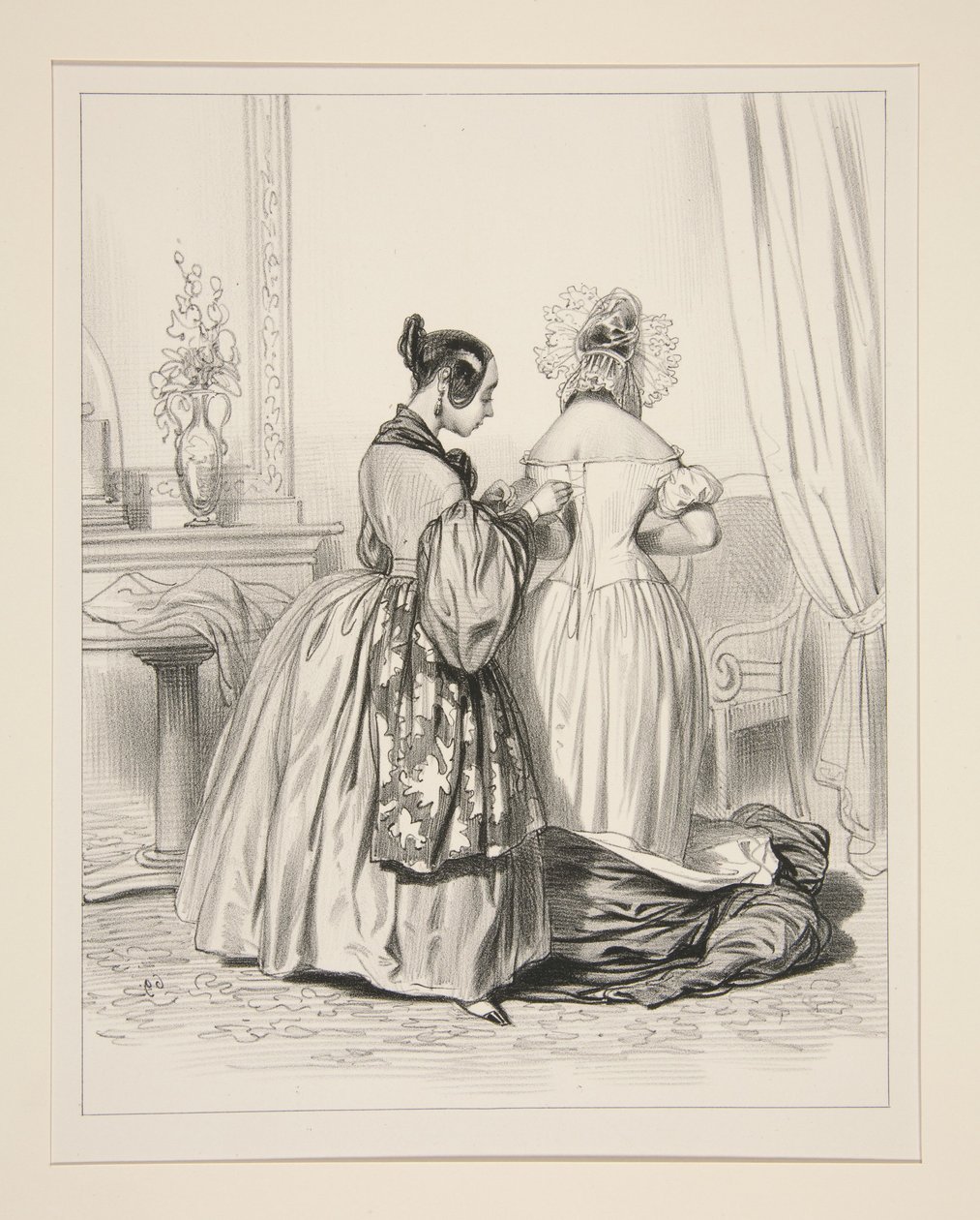 COUTURIERE. (KRAWIEC.) autorstwa Paul Gavarni