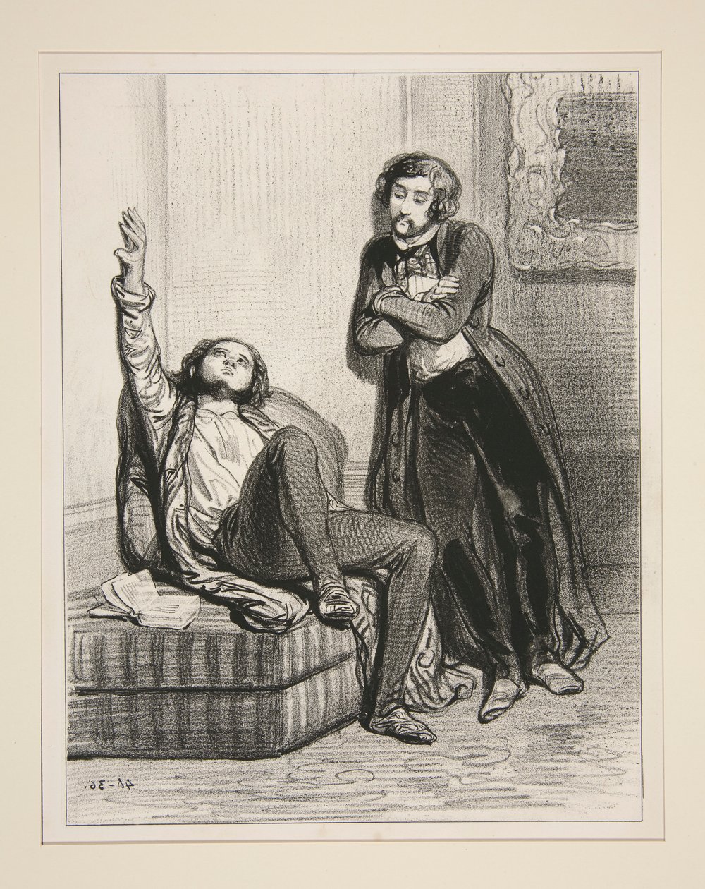 Odkąd ja autorstwa Paul Gavarni
