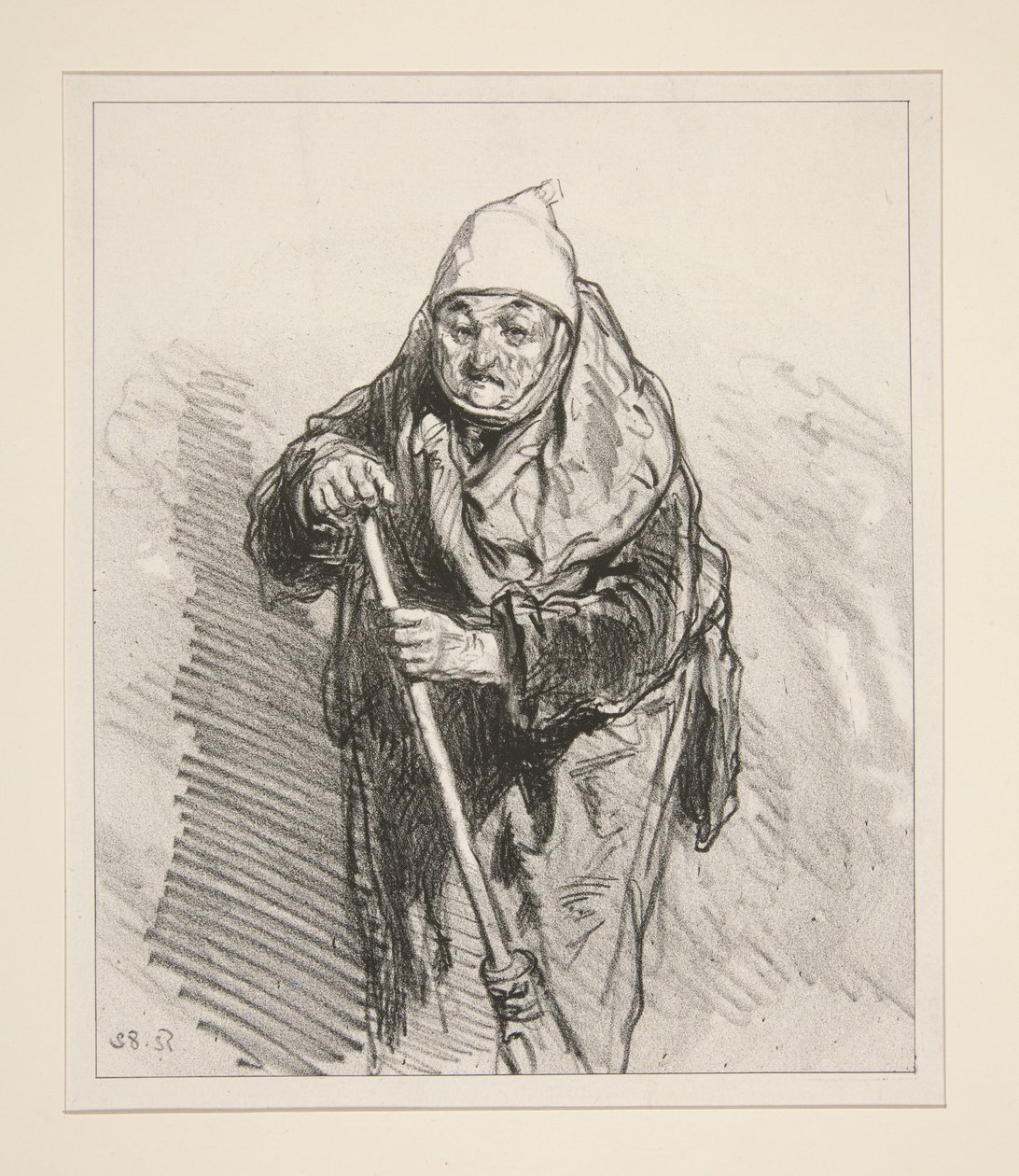 Grała Zaïre. autorstwa Paul Gavarni