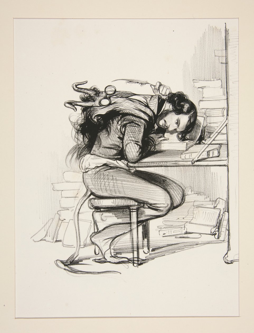 Emile Forgues, Old-Nick autorstwa Paul Gavarni