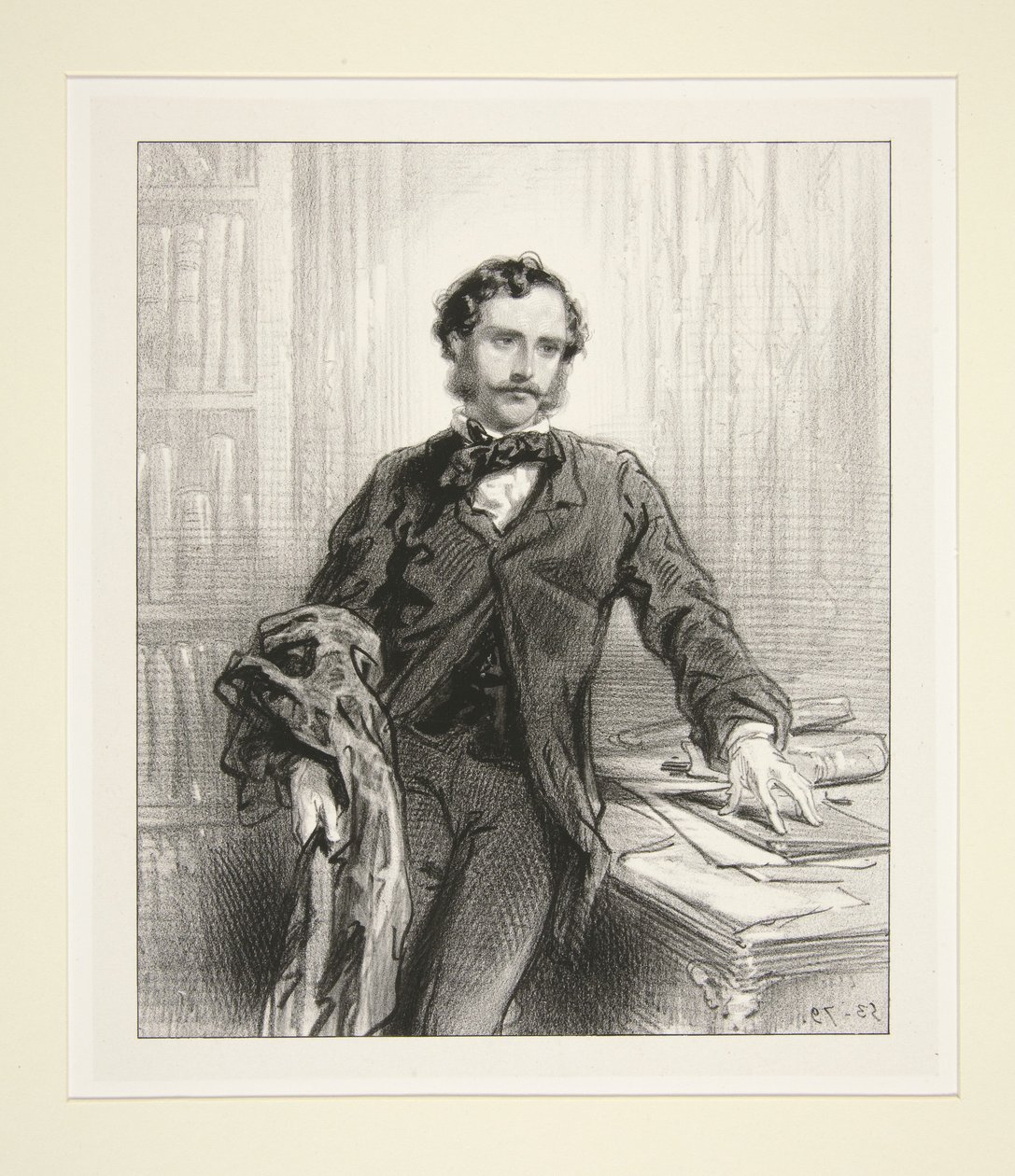 Eugene Cretet autorstwa Paul Gavarni