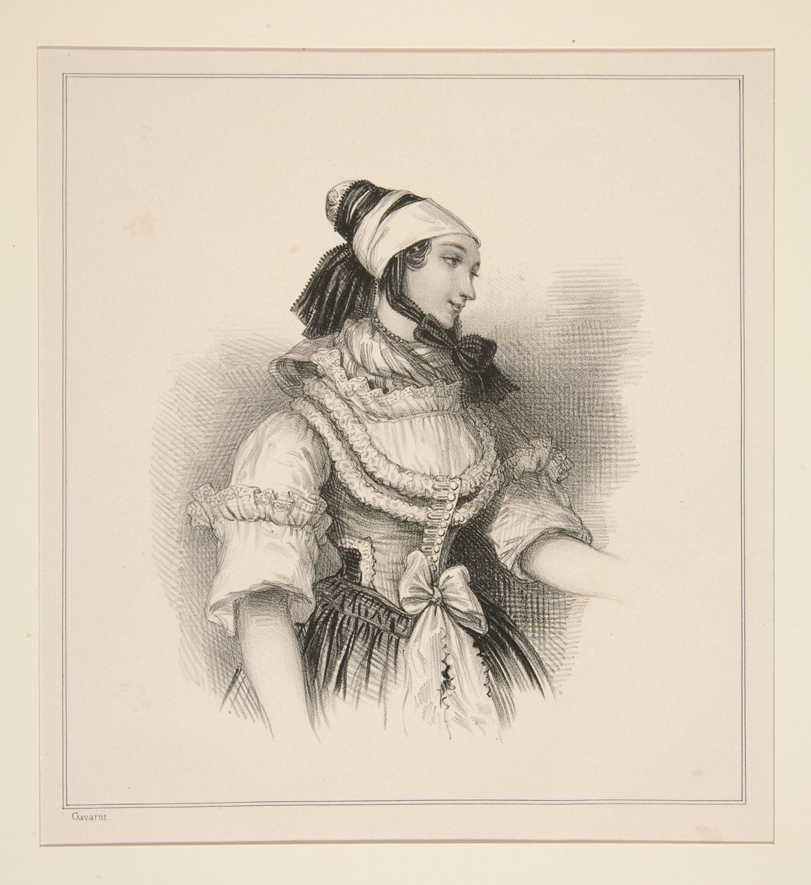 FRANKOŃSKA autorstwa Paul Gavarni