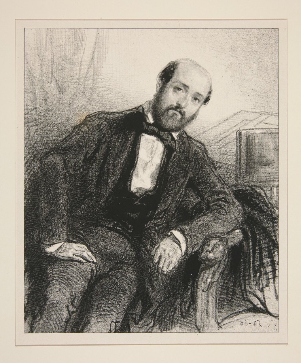 Henry Murger autorstwa Paul Gavarni