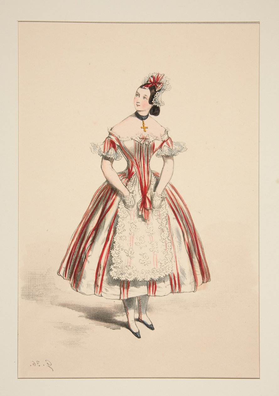 JEANNETTE. autorstwa Paul Gavarni