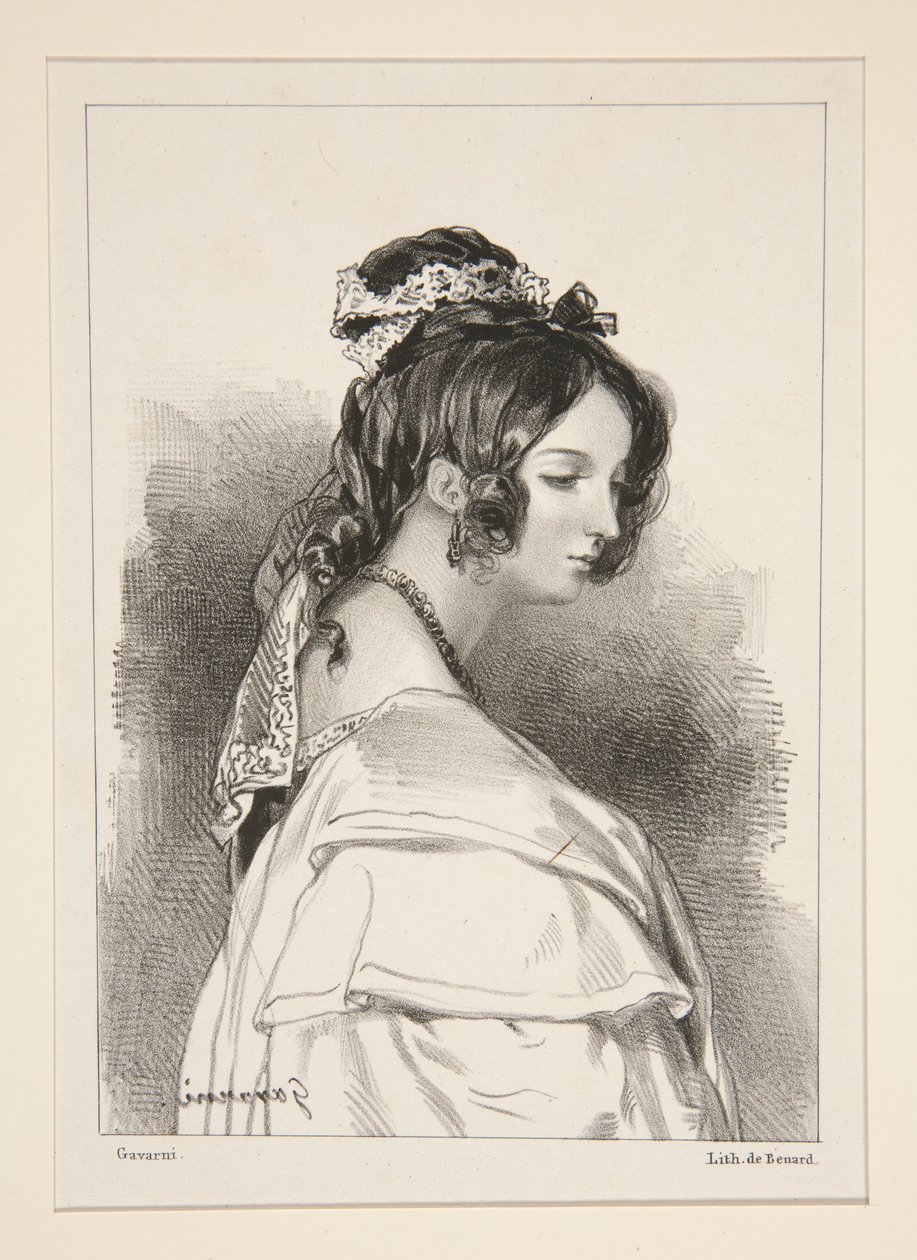Julia Farnese autorstwa Paul Gavarni