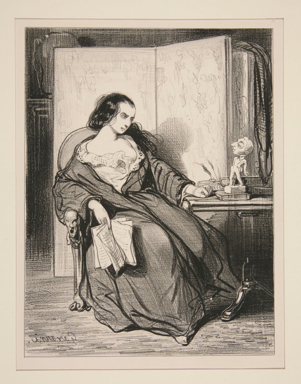 L autorstwa Paul Gavarni