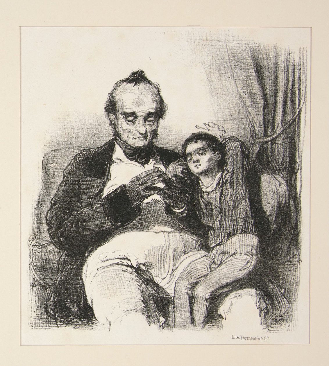Les Enfants Terribles autorstwa Paul Gavarni