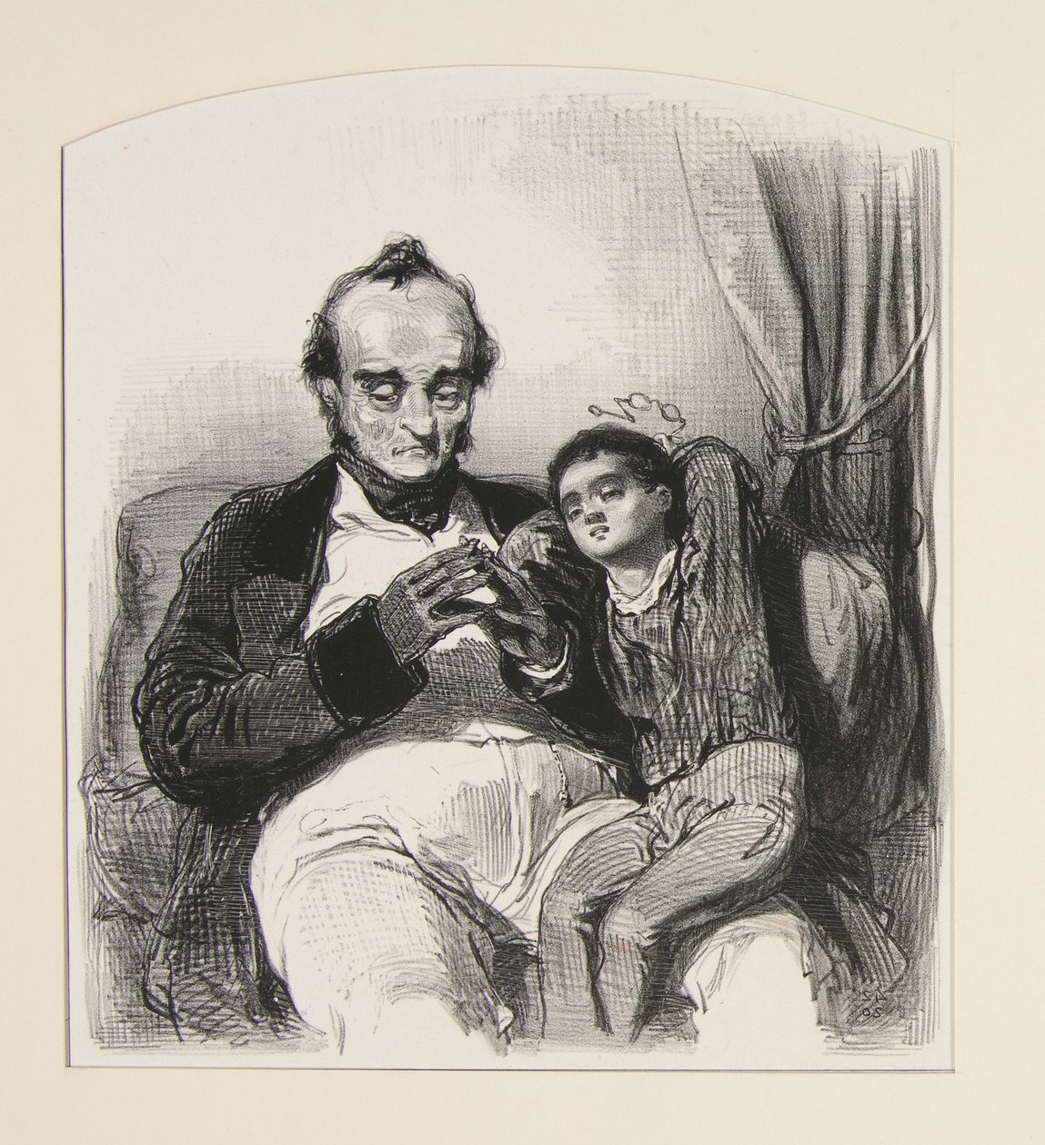 Les Enfants Terribles autorstwa Paul Gavarni