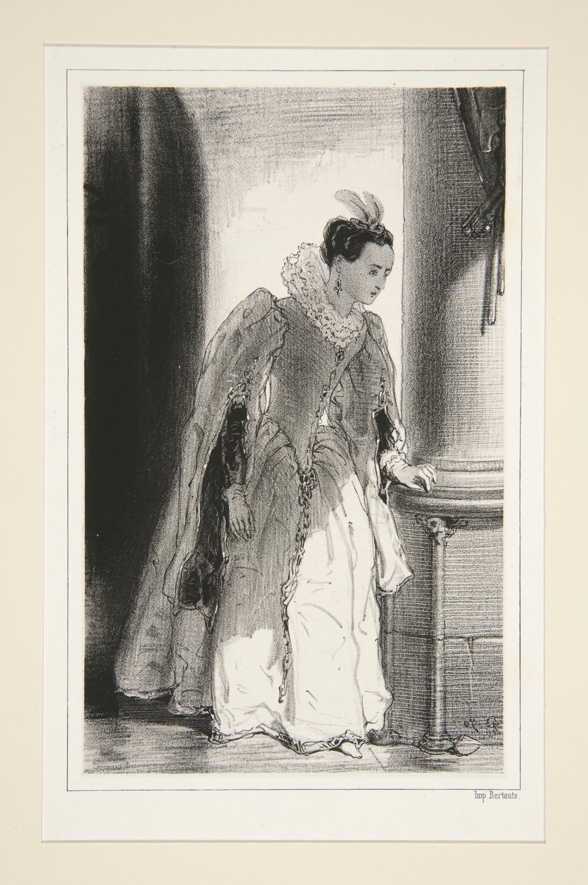 MARGARETA Z FRANCJI. 1560. autorstwa Paul Gavarni