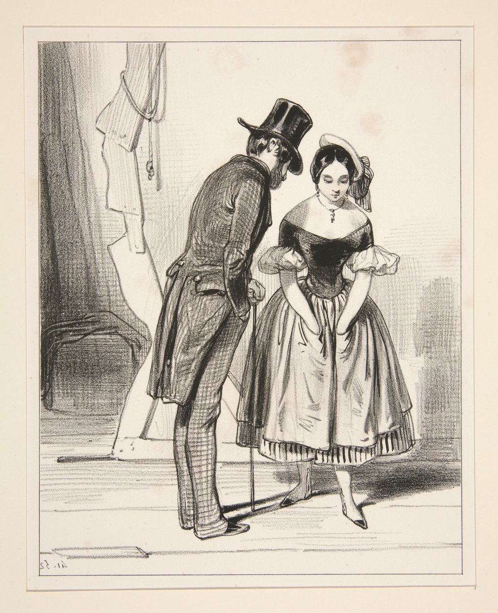 Madame Charmant... autorstwa Paul Gavarni