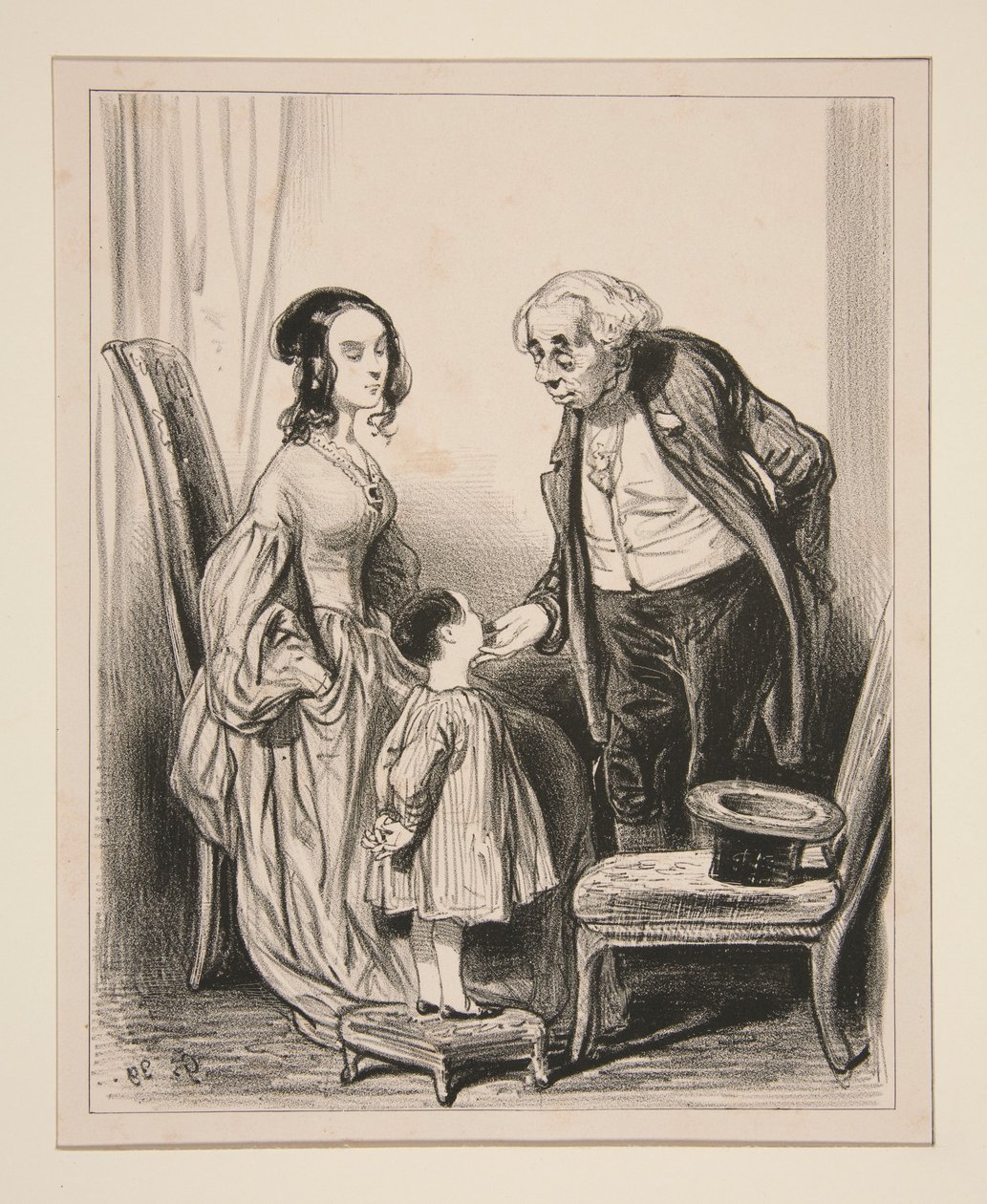 Mały Cherubin, przyniosłem ci cukierki... autorstwa Paul Gavarni